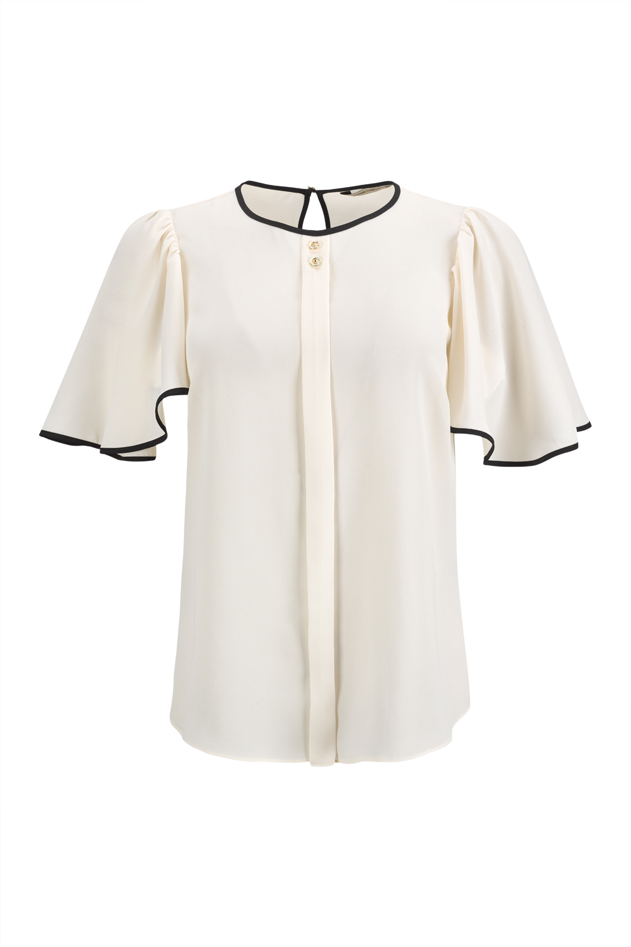 Short-sleeved blouse