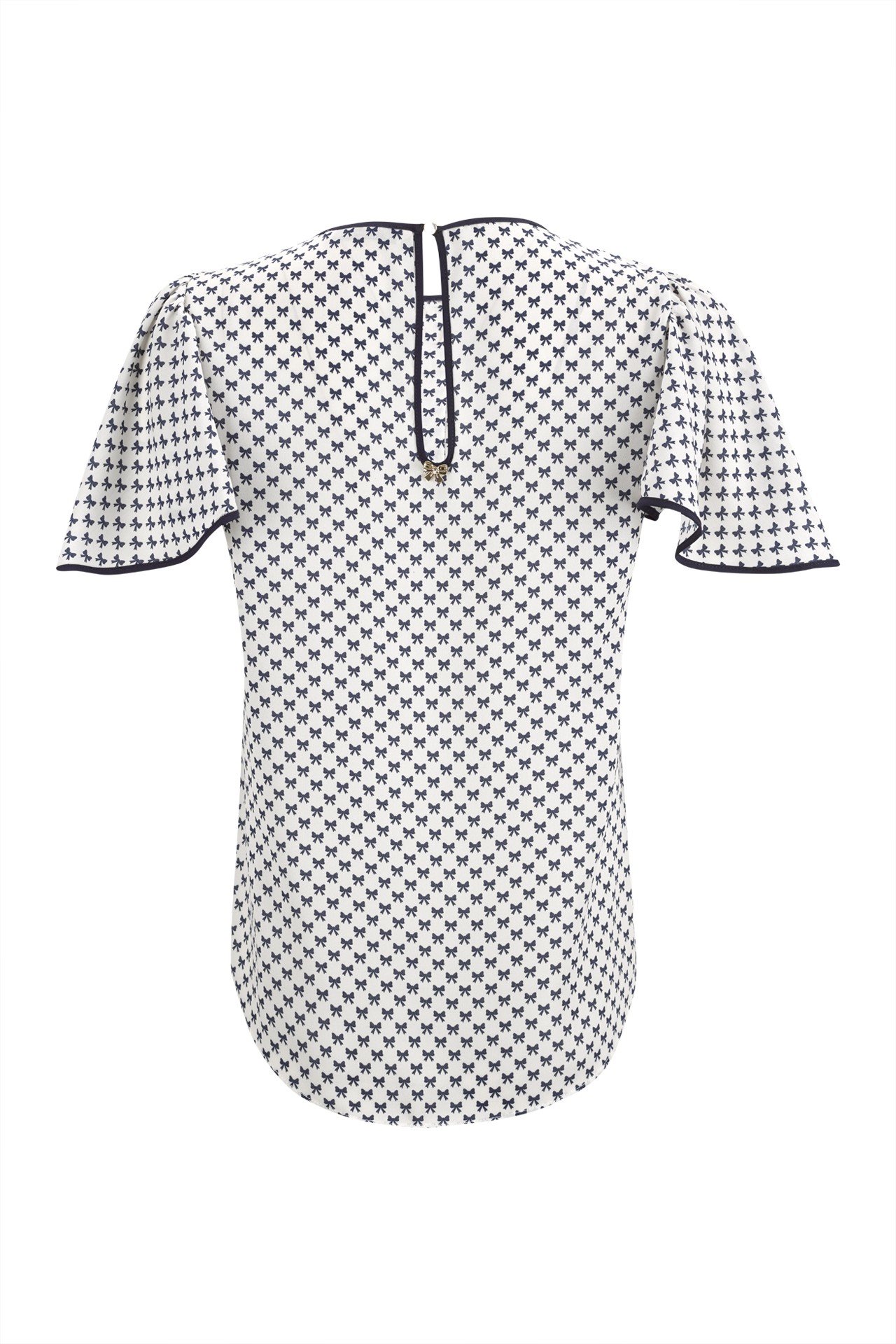 Short-sleeved blouse