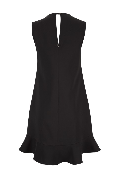 Vestido com flores 3D