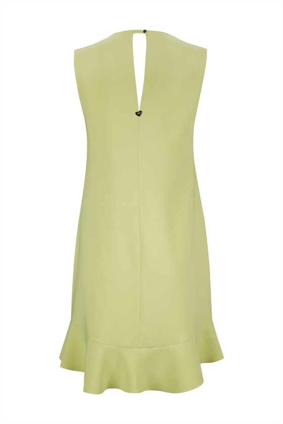 Vestido con flores 3D