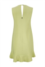 Vestido com flores 3D