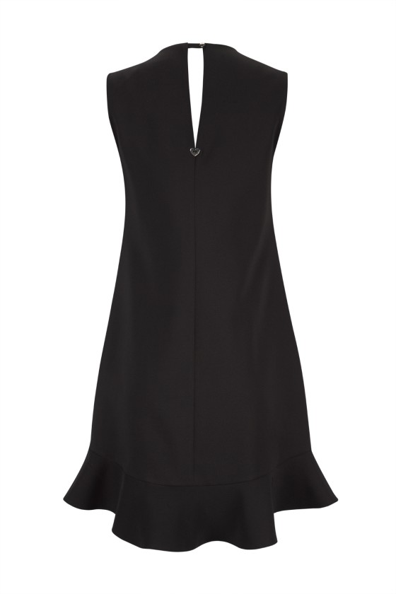 Vestido con flores 3D