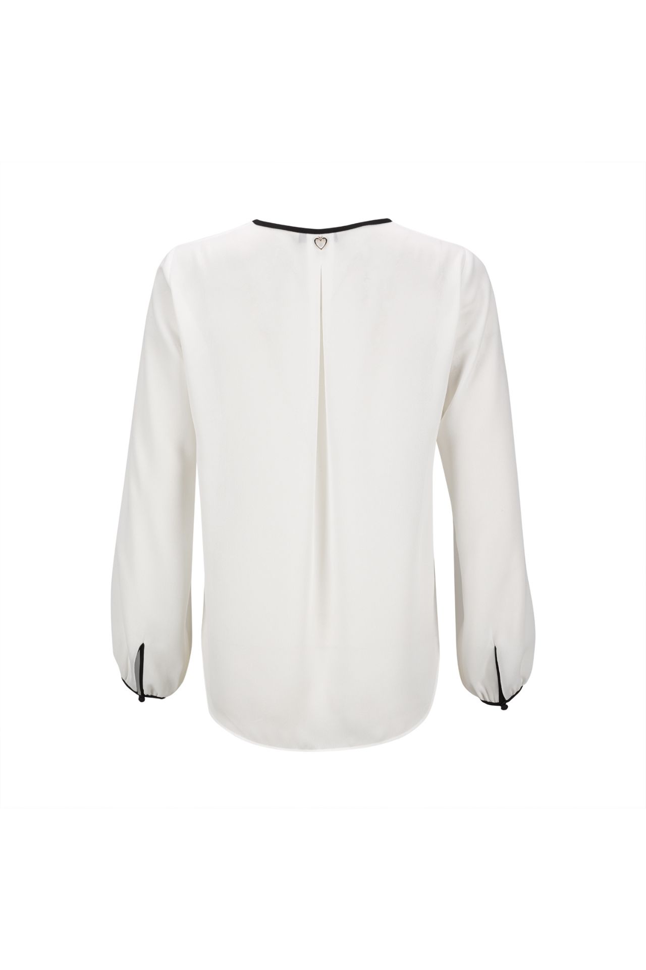 Túnica con botones forrados