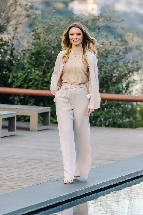 Organza top in viscose Organza top in viscose