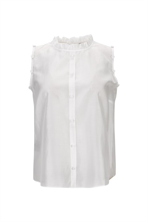 Organza top in viscose Organza top in viscose