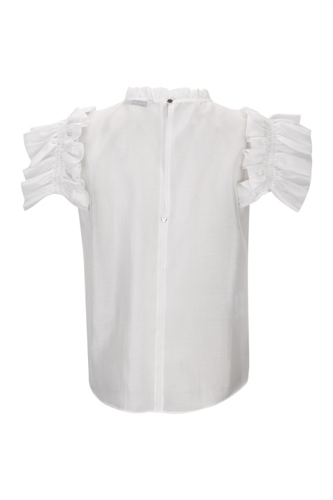 Organza top in viscose Organza top in viscose