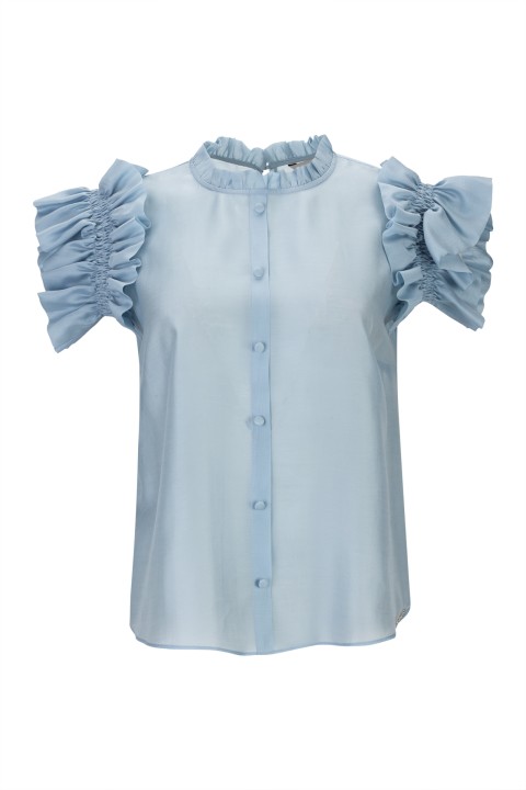 Organza top in viscose Organza top in viscose