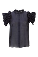 Organza top in viscose