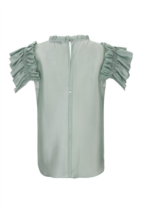 Organza top in viscose Organza top in viscose