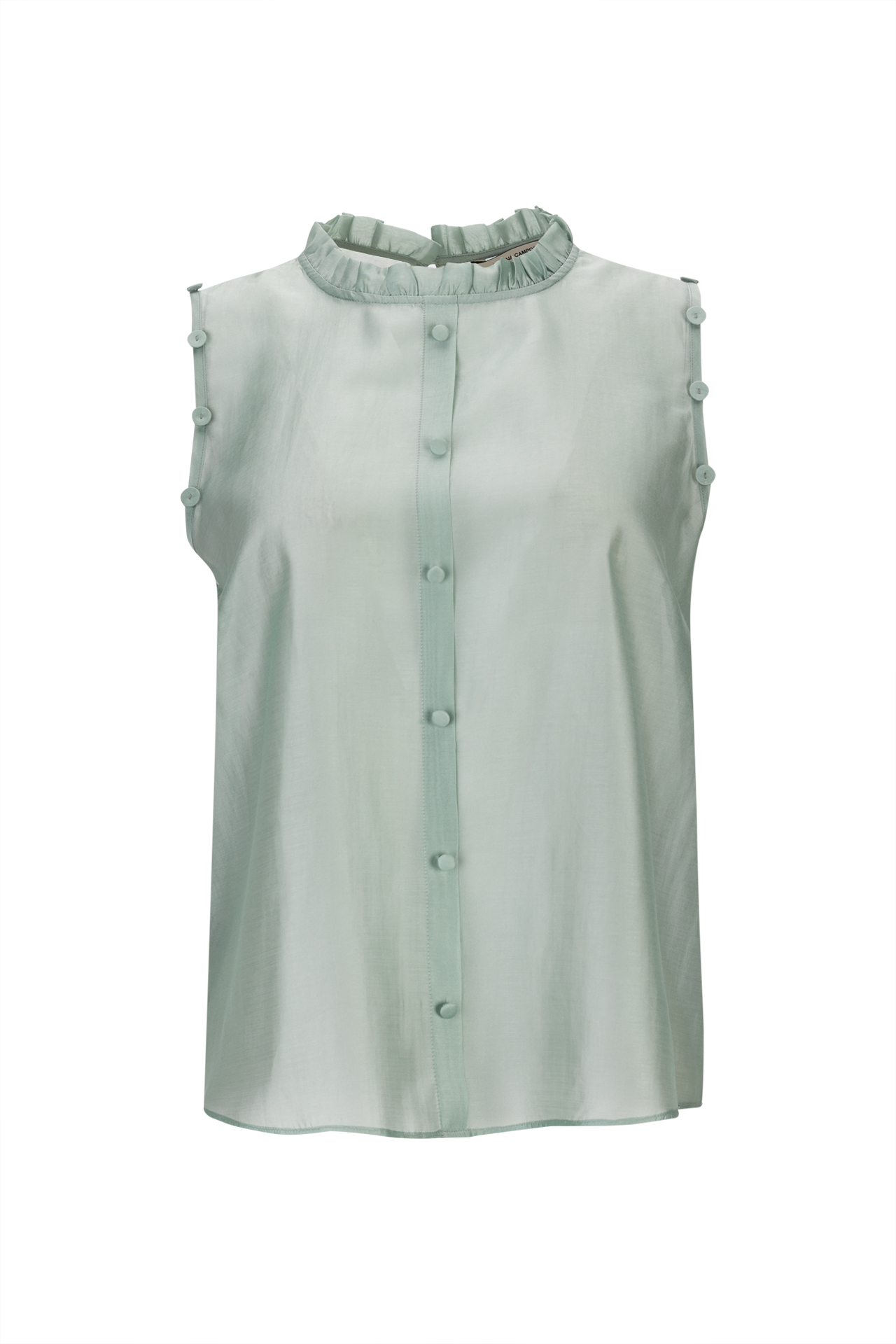 Organza top in viscose