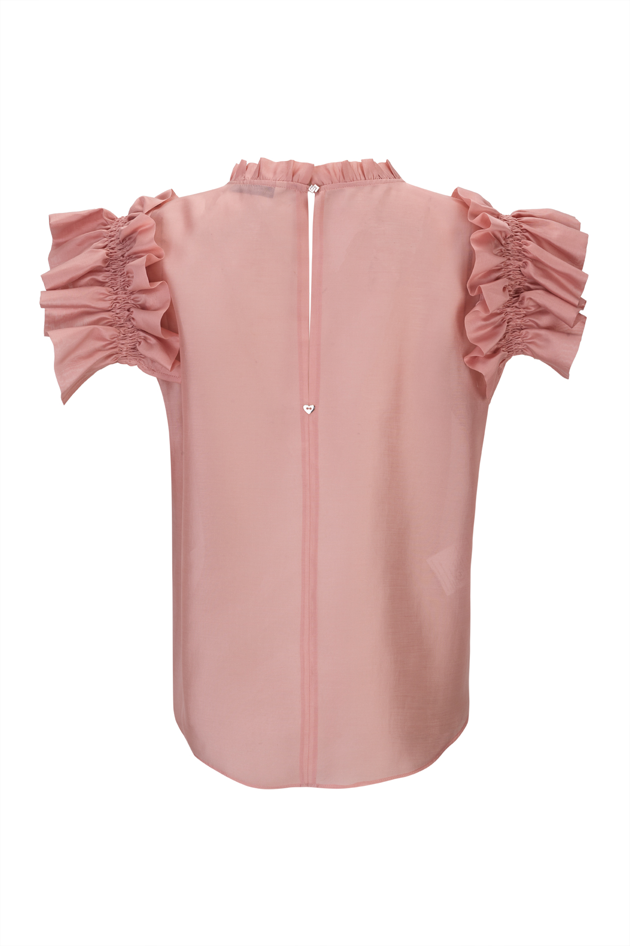 Organza top in viscose