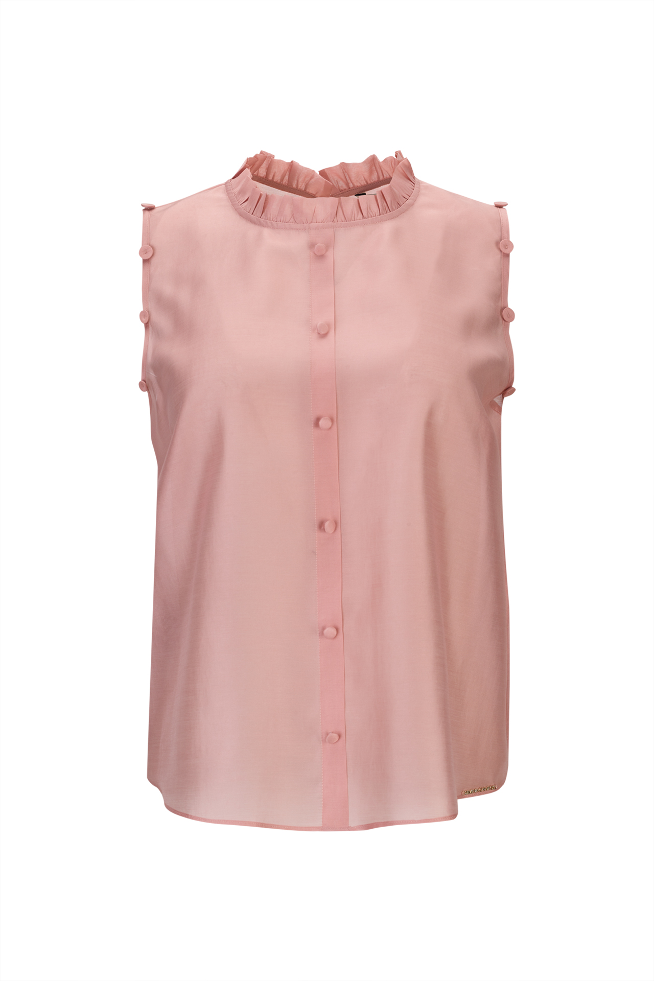 Organza top in viscose
