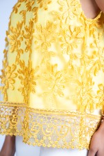 Embroidered top