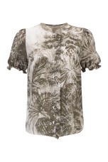 Short-sleeved blouse