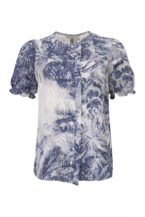 Short-sleeved blouse