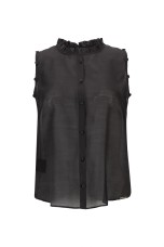Organza top in viscose
