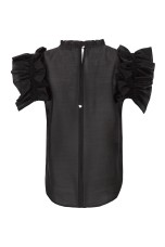 Organza top in viscose