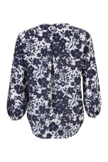 3D flower blouse