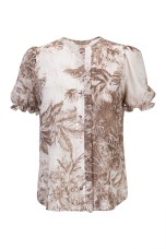 Short-sleeved blouse