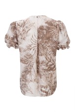 Short-sleeved blouse