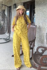 Lace trousers