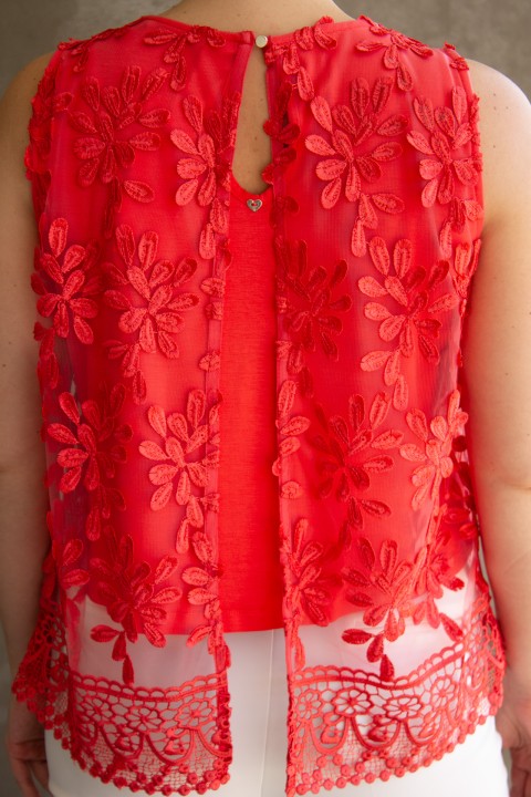 Embroidered top Embroidered top