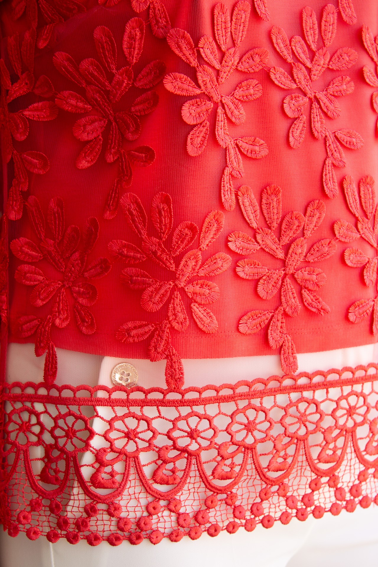 Embroidered top