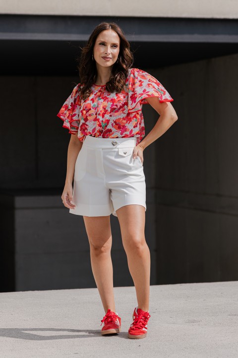 Short-sleeved blouse Short-sleeved blouse