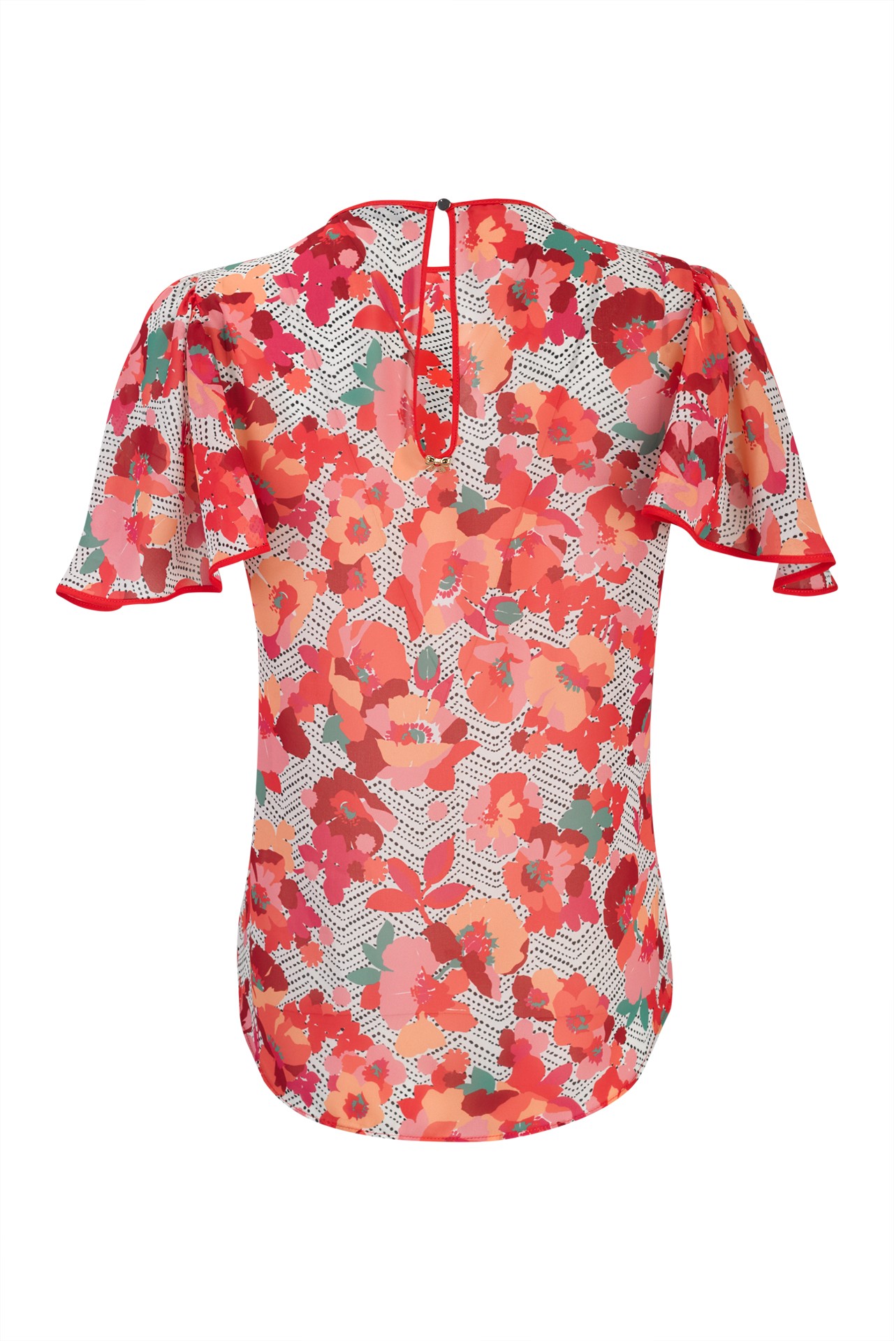Short-sleeved blouse
