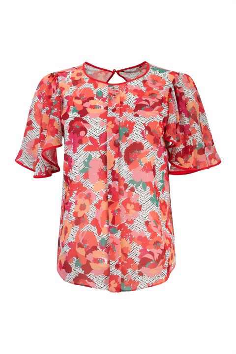 Short-sleeved blouse Short-sleeved blouse