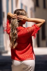 Embroidered blouse