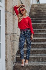 Tnica escote en V