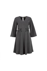 Vestido con corte evas