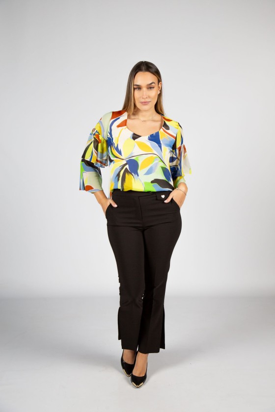 Pantalones con aberturas