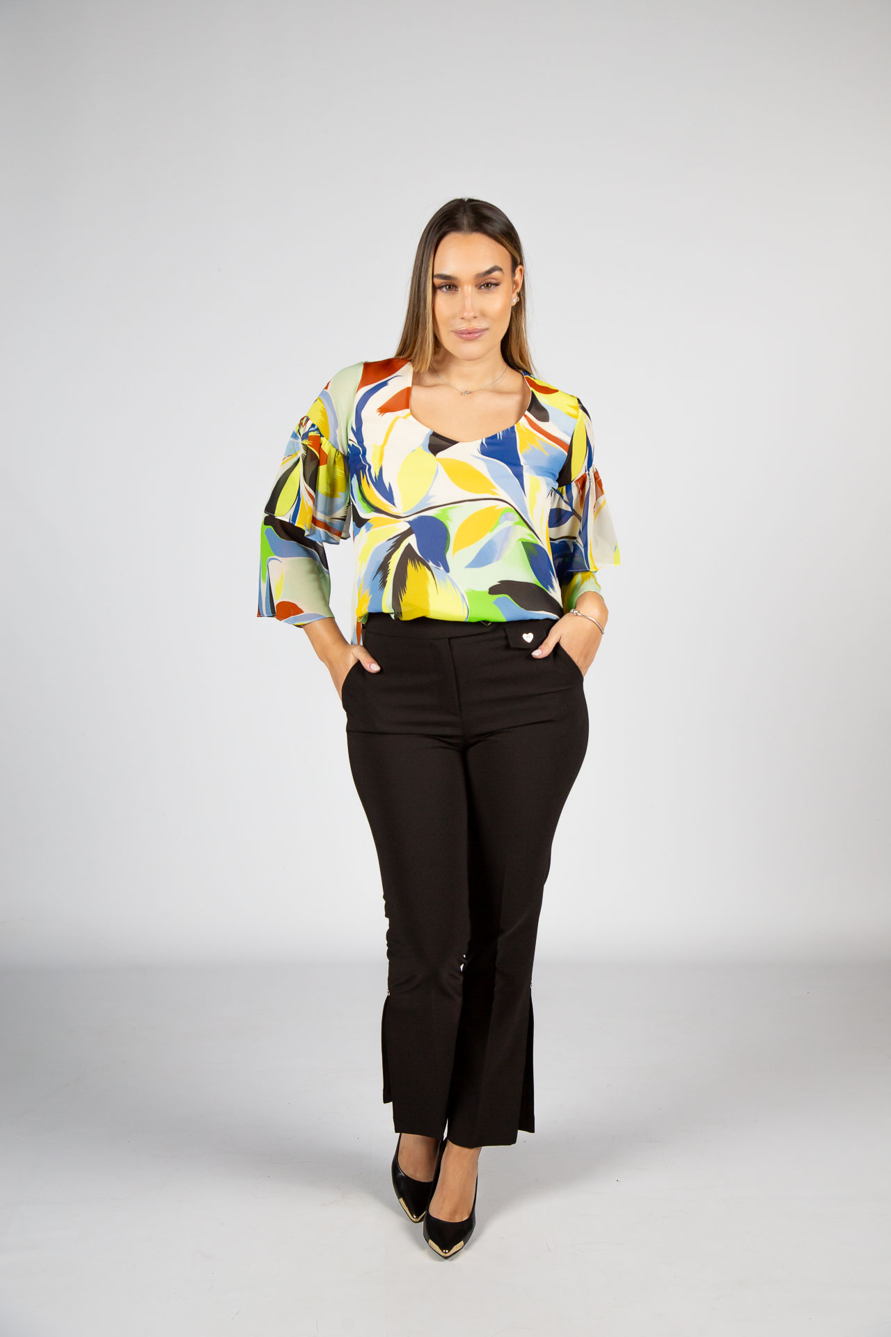 Pantalones con aberturas