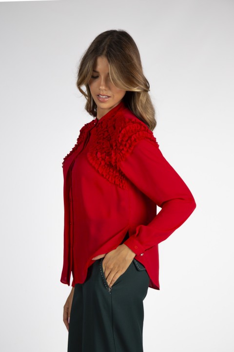 Blusa romântica linha Atelier Blusa romântica linha Atelier