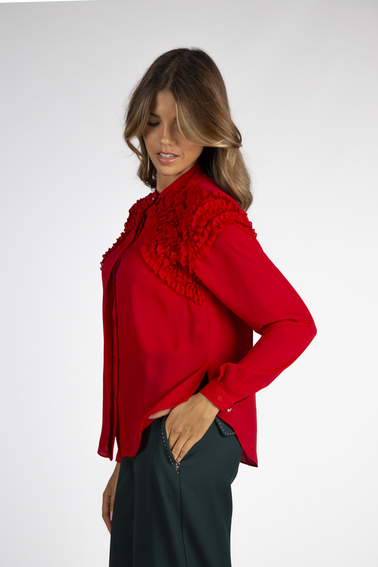 Romantic blouse Atelier line