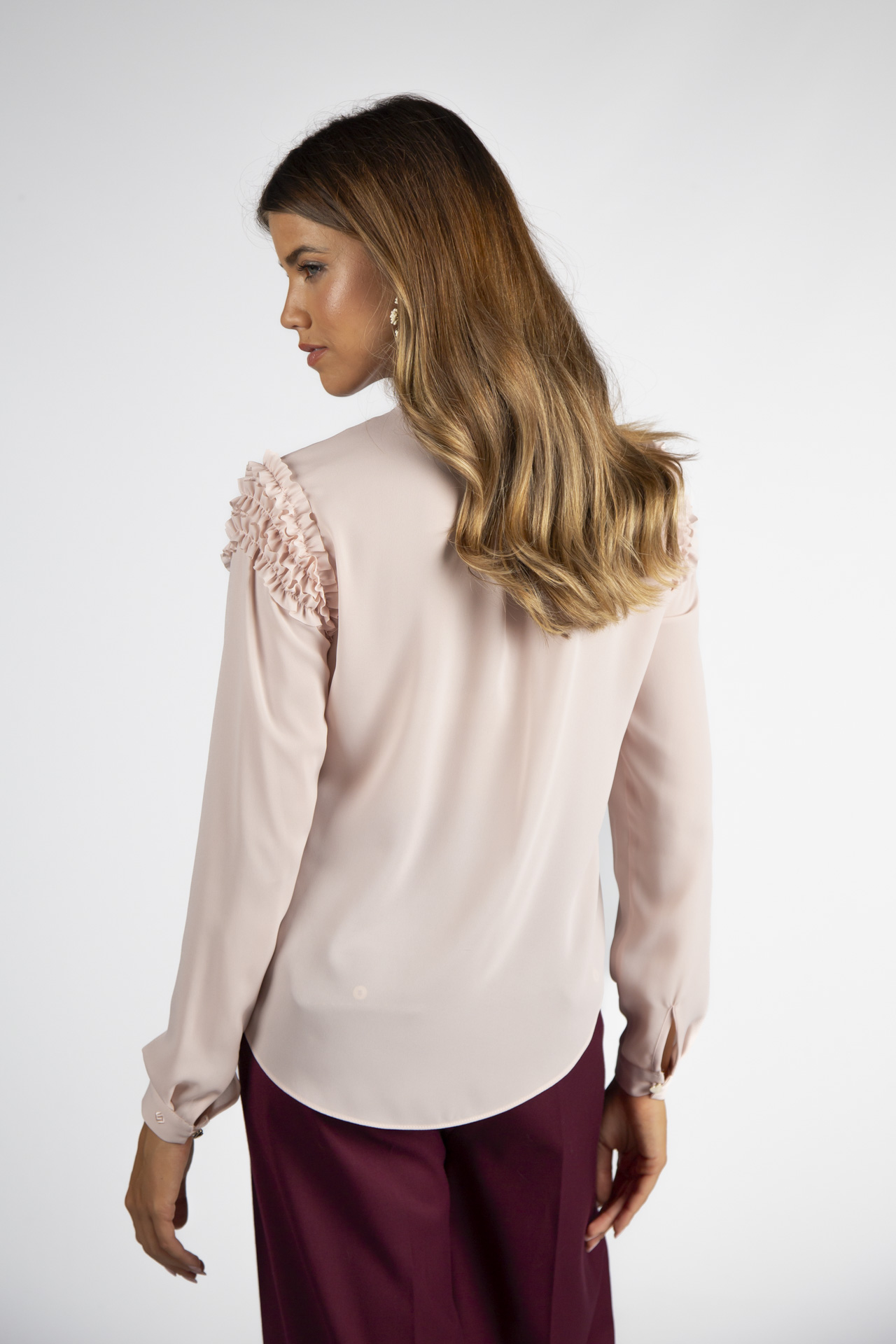 Blusa romântica linha Atelier