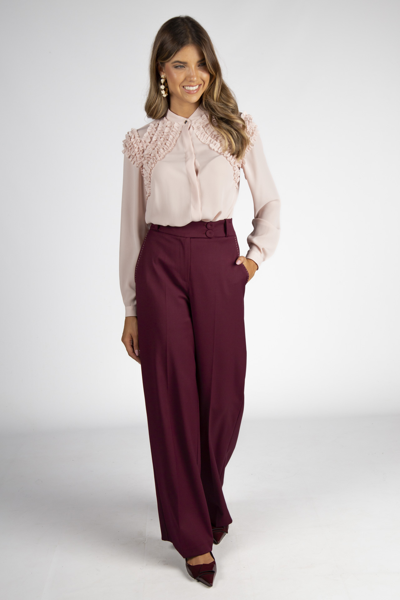 Blusa romântica linha Atelier