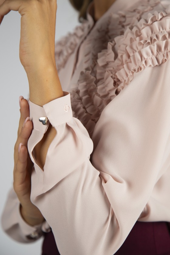 Blusa romántica línea Atelier