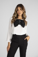 3 bow blouse