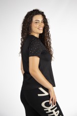 Sparkle detail t-shirt