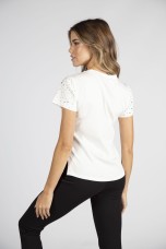 Sparkle detail t-shirt