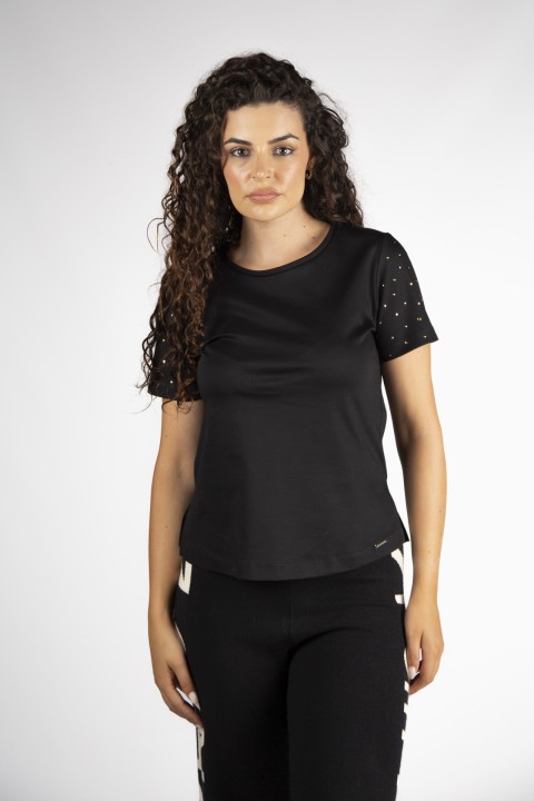 Sparkle detail t-shirt