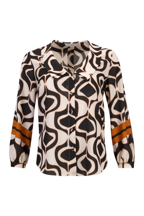 Blusa com cuello Chelsea