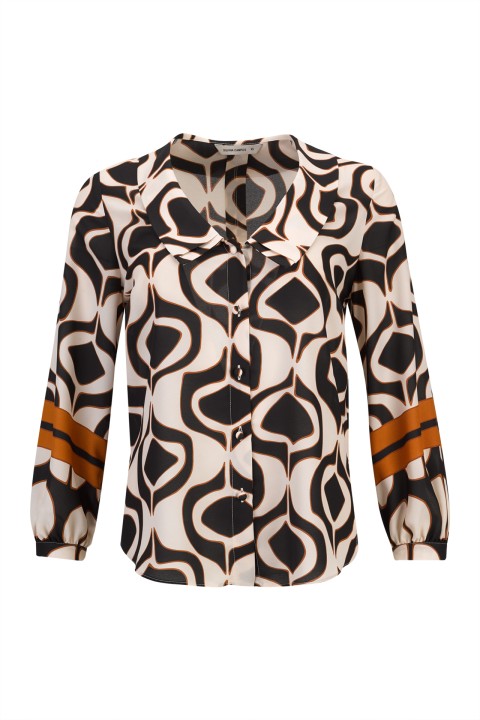 Blusa com cuello Chelsea Blusa com cuello Chelsea