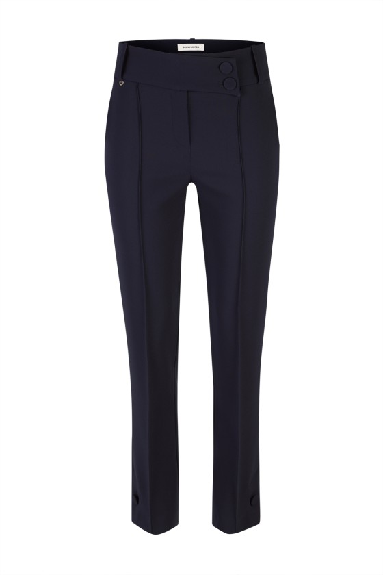 Pantalones con cinturilla asimétrica