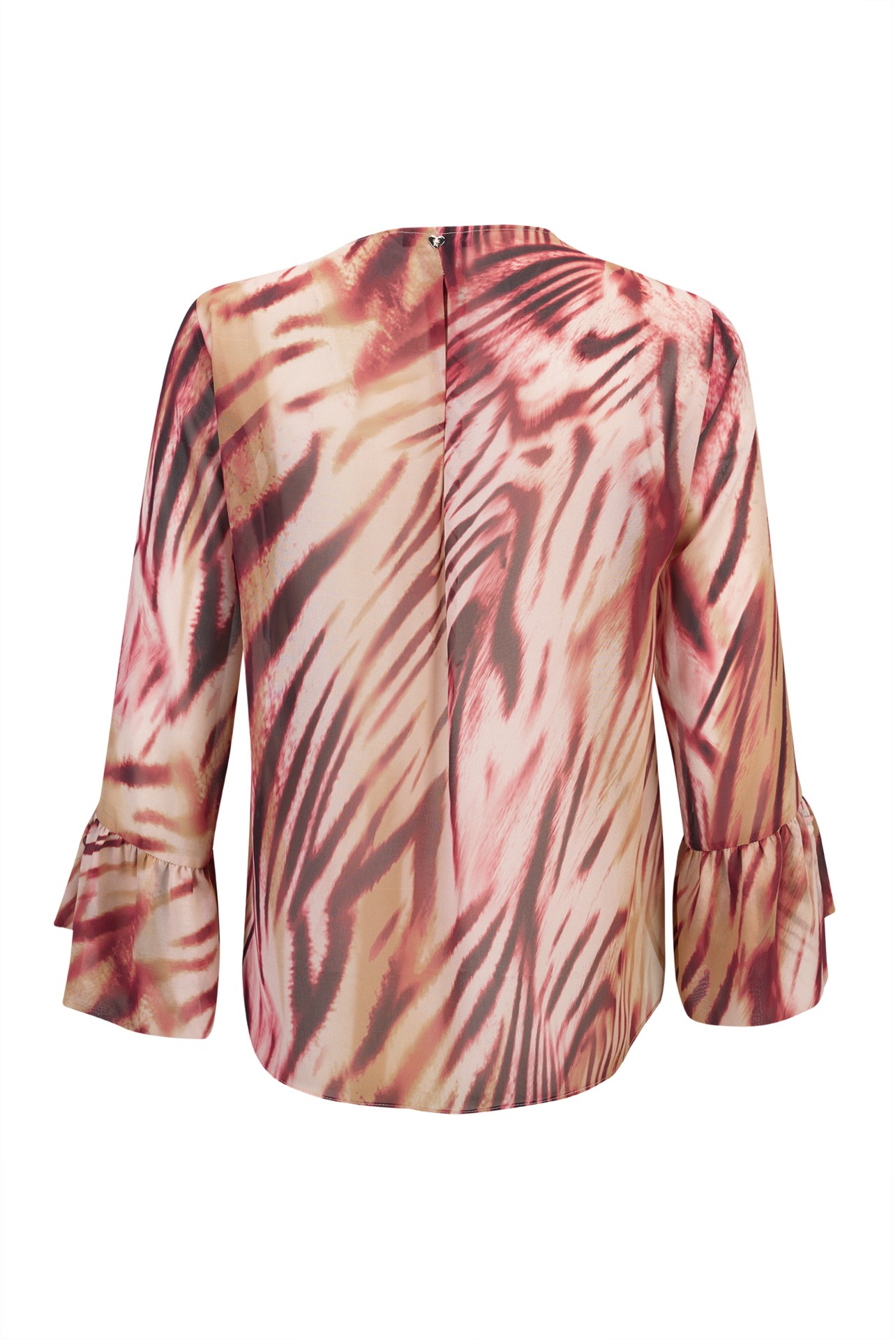 Covered buttons blouse