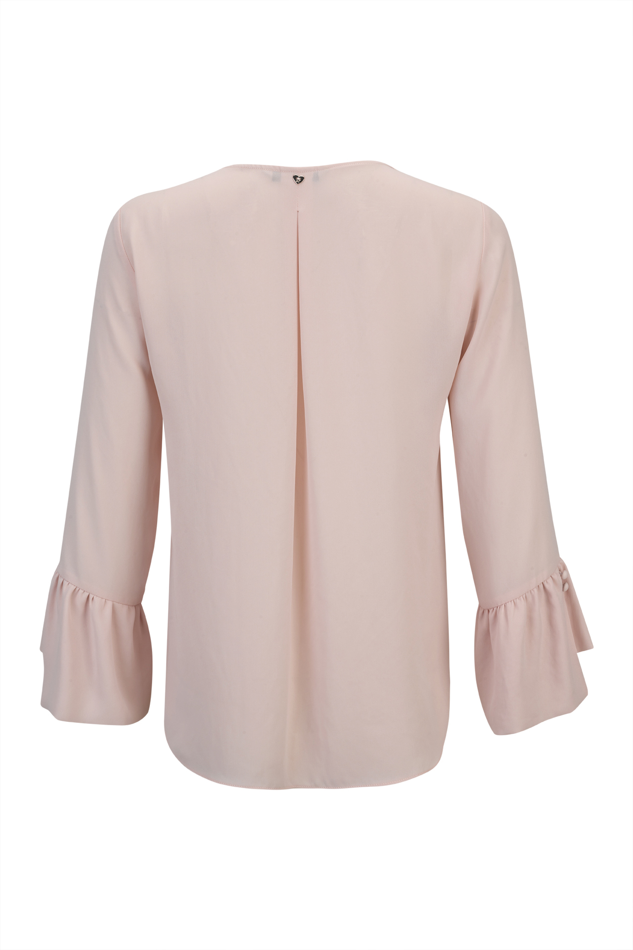 Covered buttons blouse