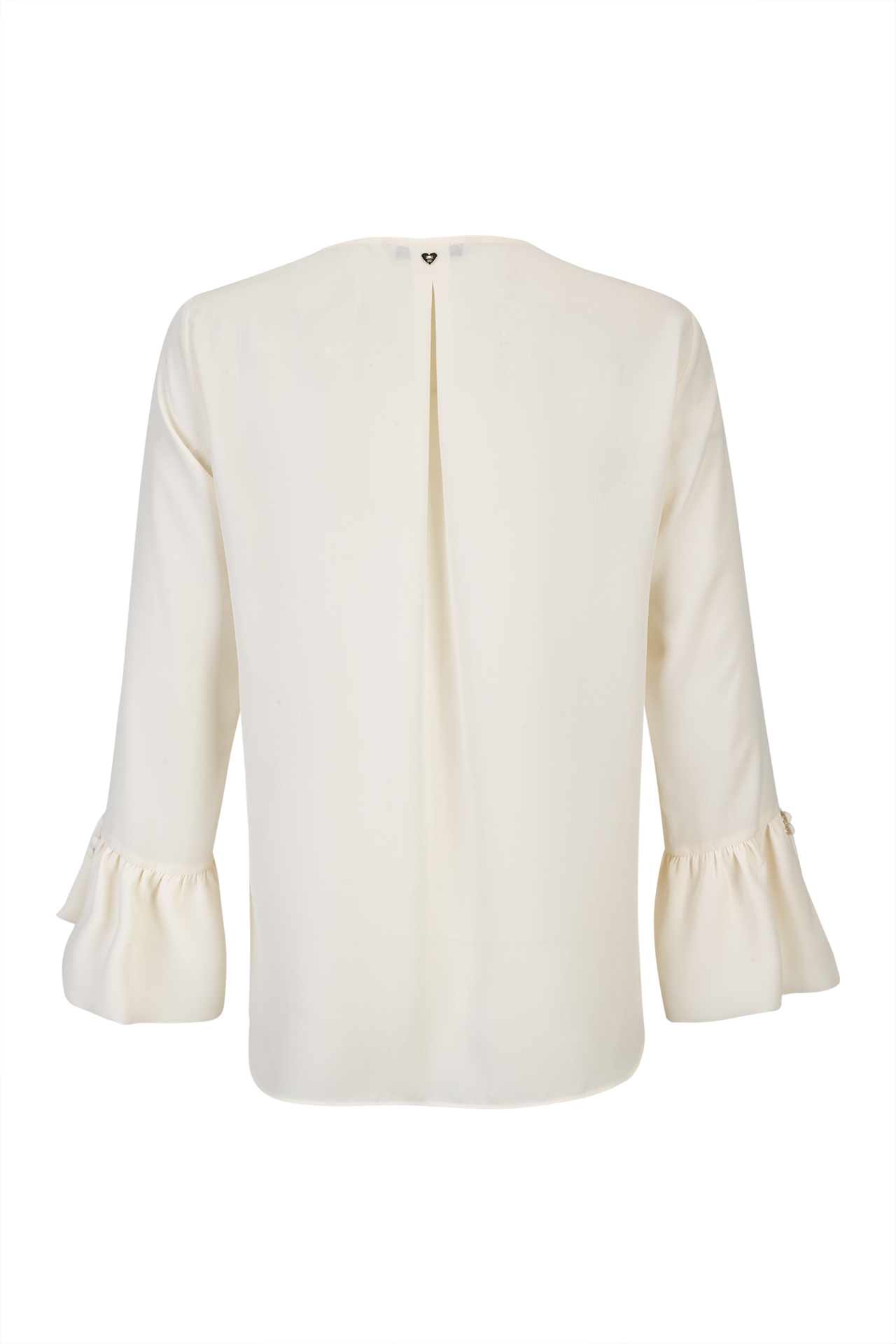 Covered buttons blouse